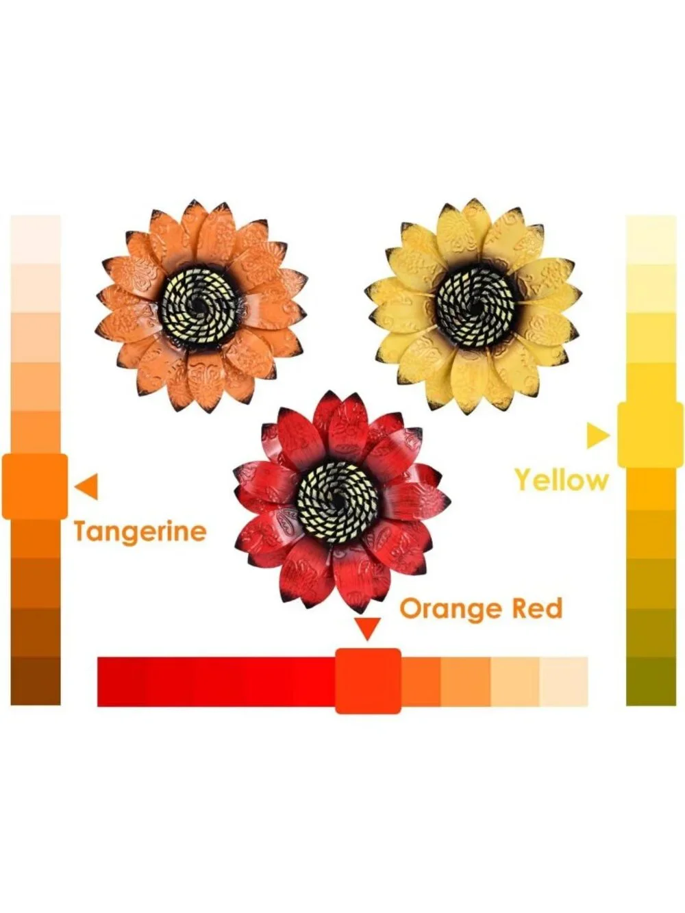 Handmade Sunflower Wall Art - 9